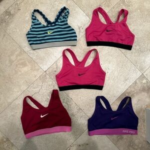 BUNDLE DEAL Nike sports bras 
5-for-1 order